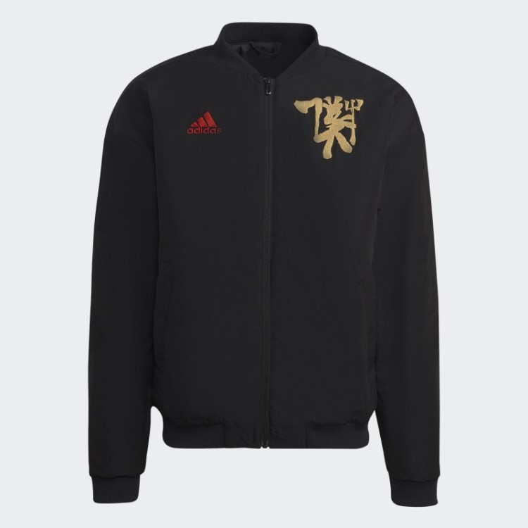 Adidas Manchester United Chinese Story Jaqueta Acolchoada Preta
