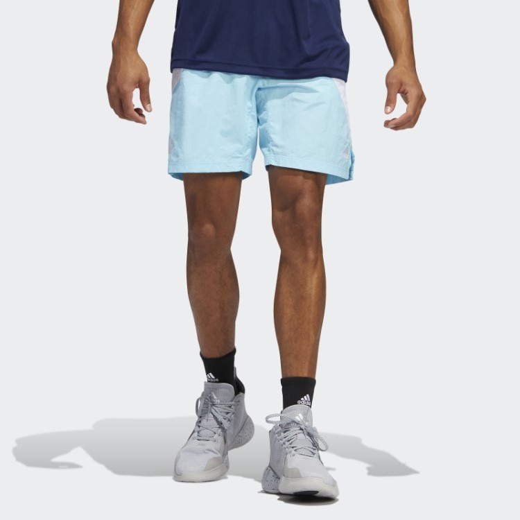 Calção Rosa Adidas Azul