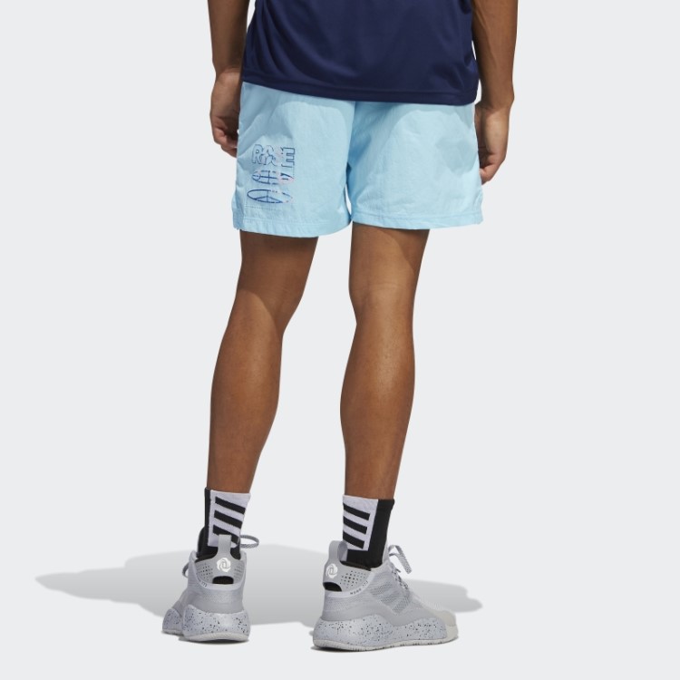 Calção Rosa Adidas Azul