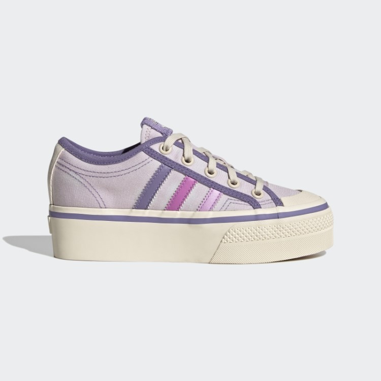 Nizza Sapato Plataforma Adidas Rosa