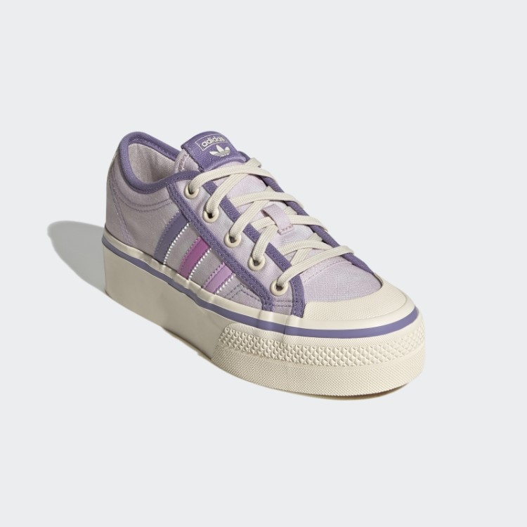 Nizza Sapato Plataforma Adidas Rosa