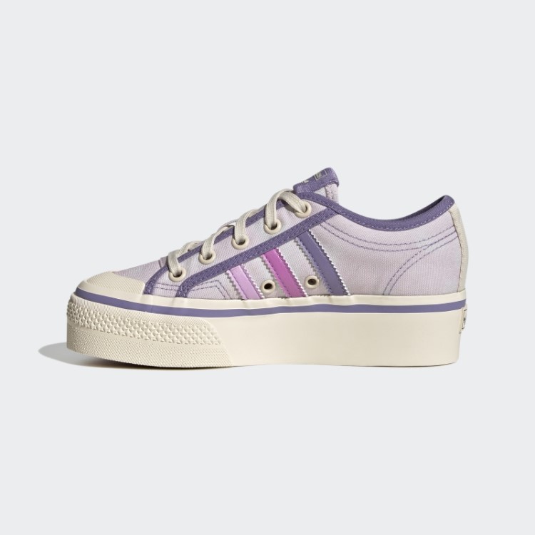 Nizza Sapato Plataforma Adidas Rosa