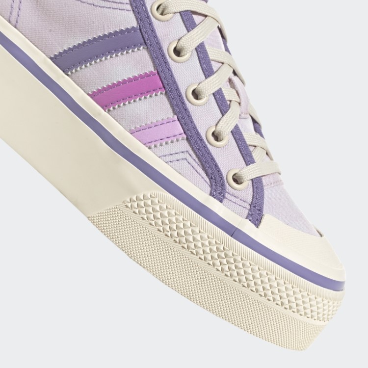 Nizza Sapato Plataforma Adidas Rosa