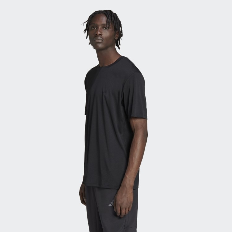 Camiseta De Treino Adidas Black Train Essentials Made To Be Remade