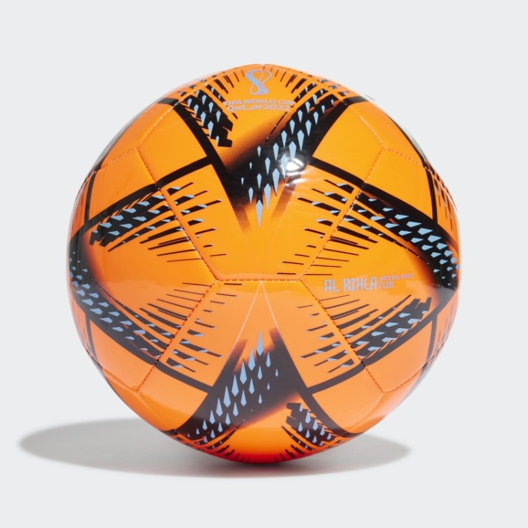 Bola De Clube Adidas Al Rihla Laranja