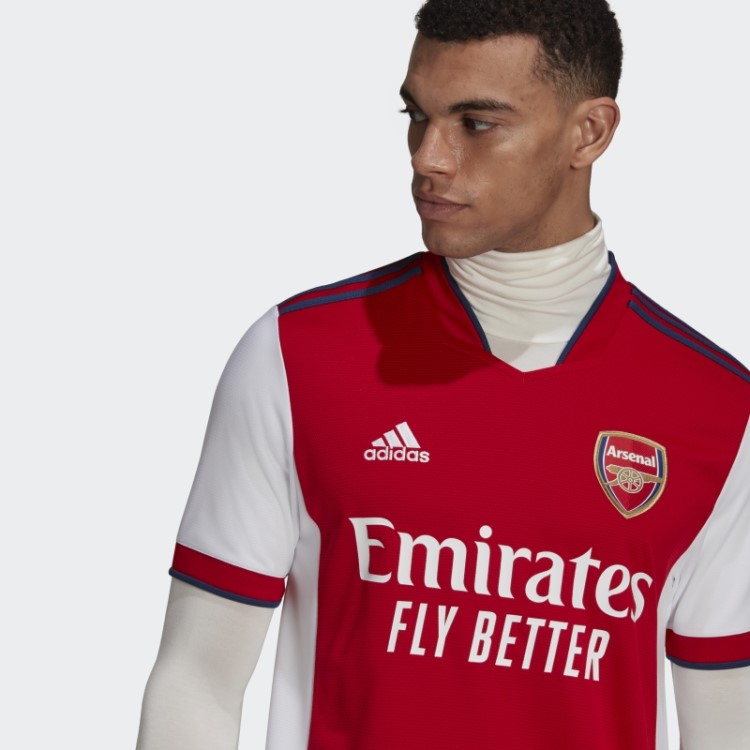 Arsenal Branco 21/22 Camisa Home Adidas