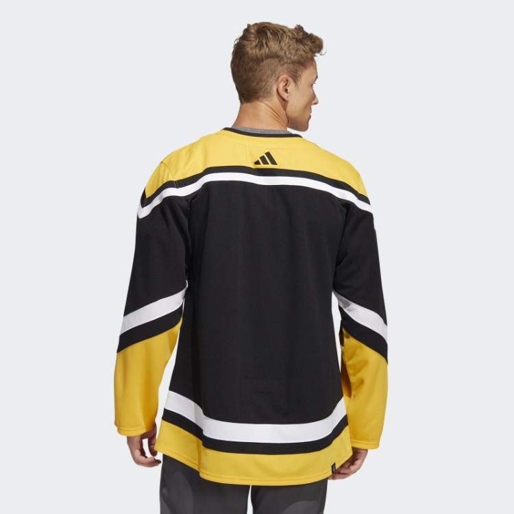 Pinguins Autêntica Camisa Retrô Com Marca Nominativa Adidas Preta
