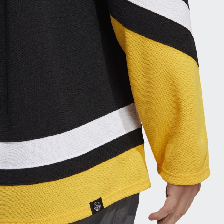 Pinguins Autêntica Camisa Retrô Com Marca Nominativa Adidas Preta