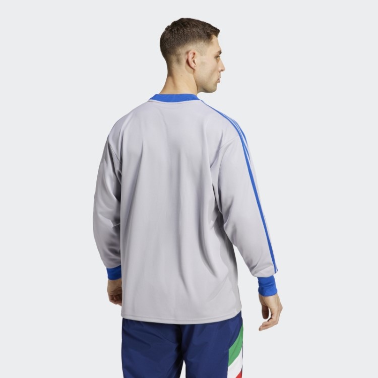 Camisa De Goleiro Adidas Italia Icon Glory Grey