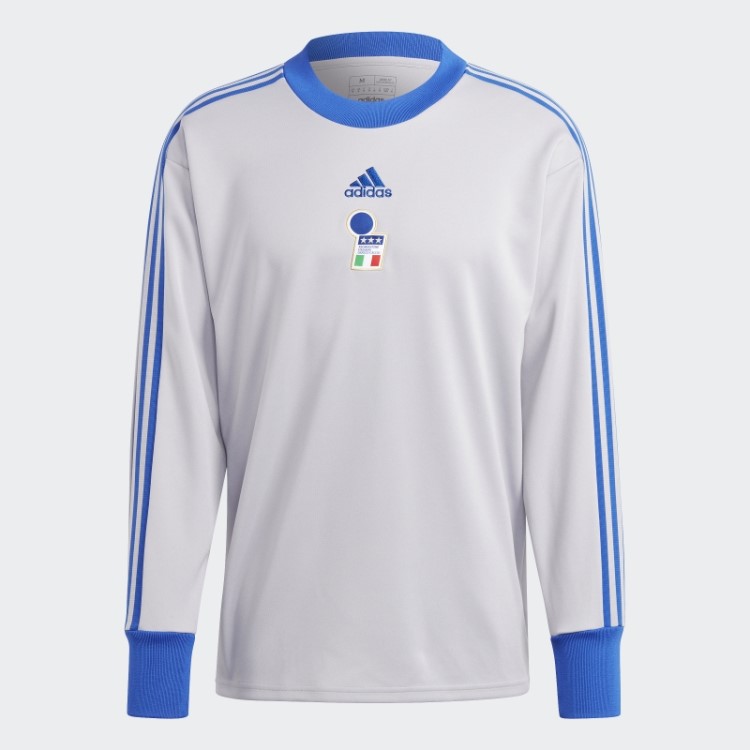Camisa De Goleiro Adidas Italia Icon Glory Grey