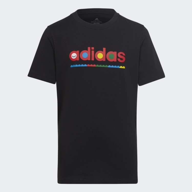 Camiseta Preta Adidas X Lego Graphic Hot
