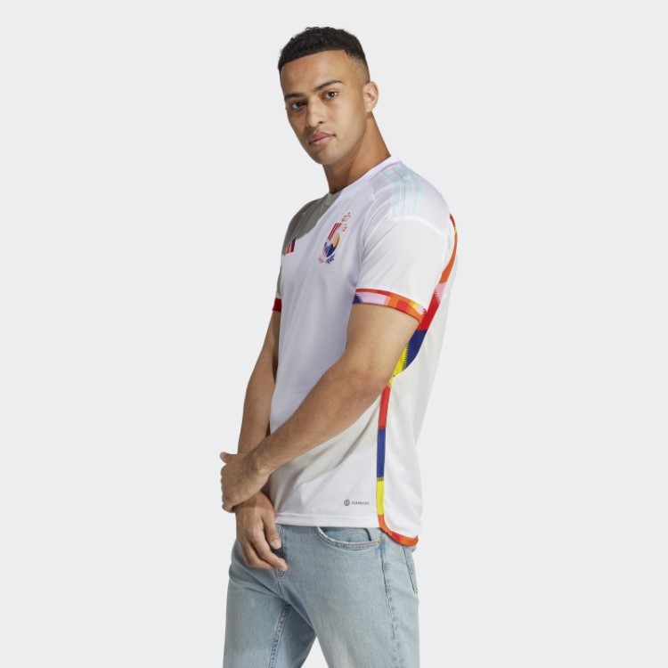 Belgica 22 Away Jersey Adidas Branco