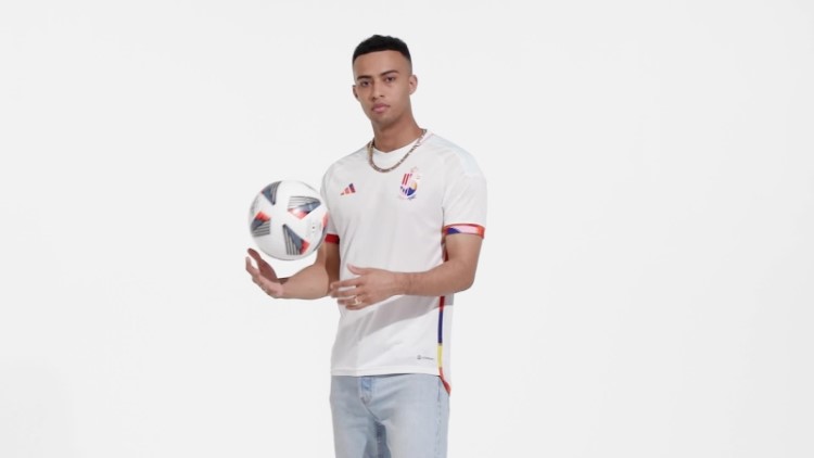 Camisa Branca Adidas Belgium 22 Away