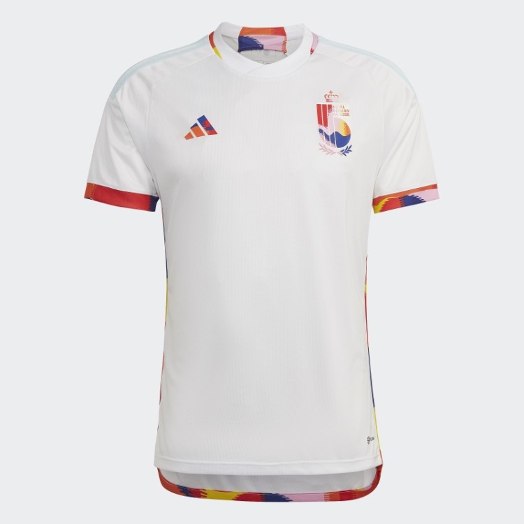 Camisa Branca Adidas Belgium 22 Away