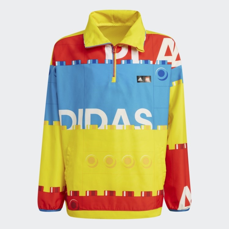 Adidas X Classic Lego Blusão Meio Zíper Amarelo Quente