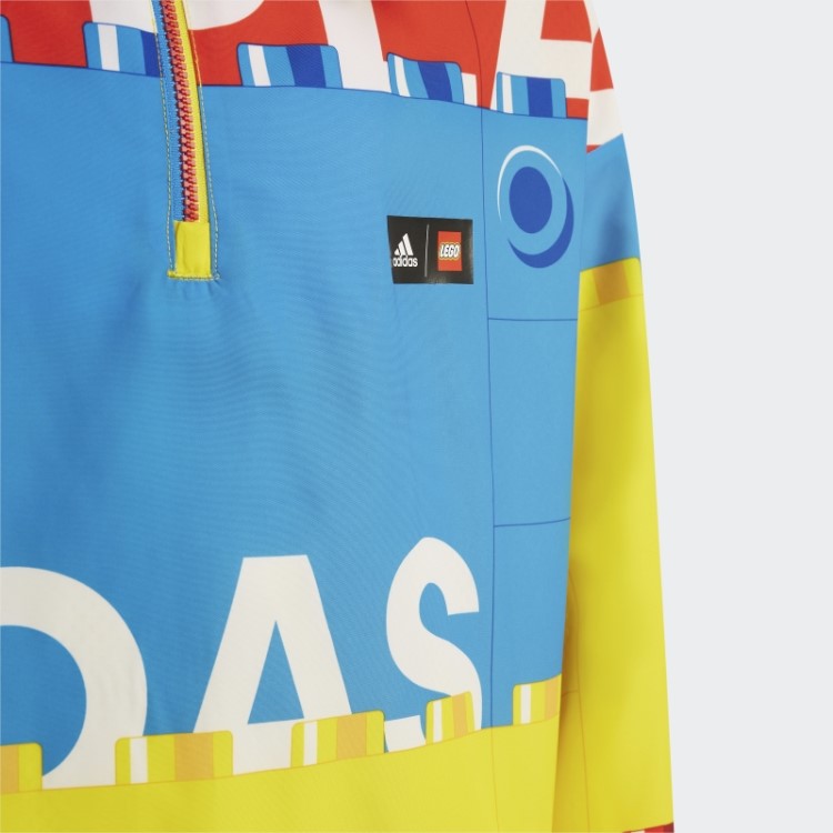 Adidas X Classic Lego Blusão Meio Zíper Amarelo Quente