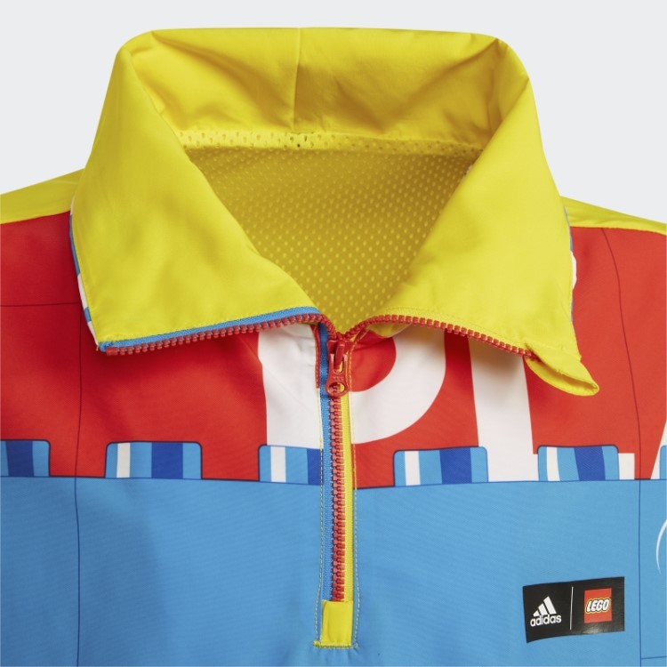 Adidas X Classic Lego Blusão Meio Zíper Amarelo Quente