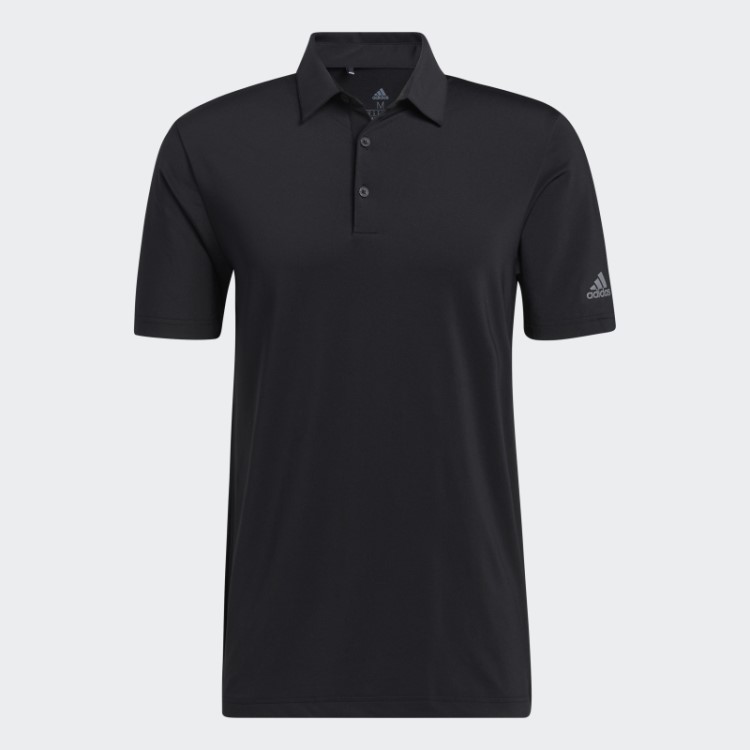 Camisa Polo Preta Ultimate365 Sólida Adidas