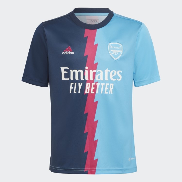 Camisa Pré-jogo Arsenal Adidas Navy