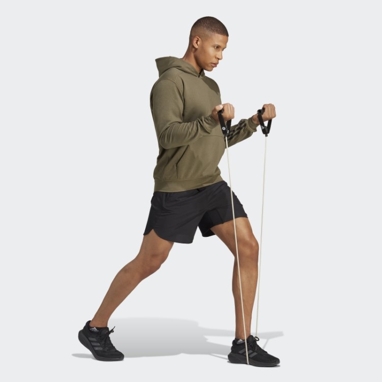 Projetado Para Treinar Pro Series Hiit Hoodie Com Curadoria De Cody Rigsby Adidas Olive Fashion