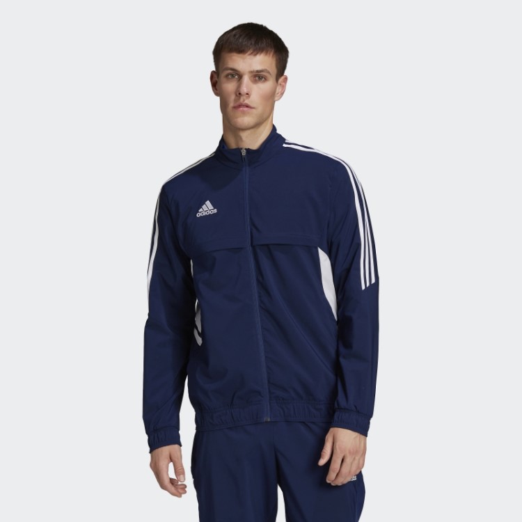 Blusa De Apresentação Adidas Condivo 22 Azul Marinho