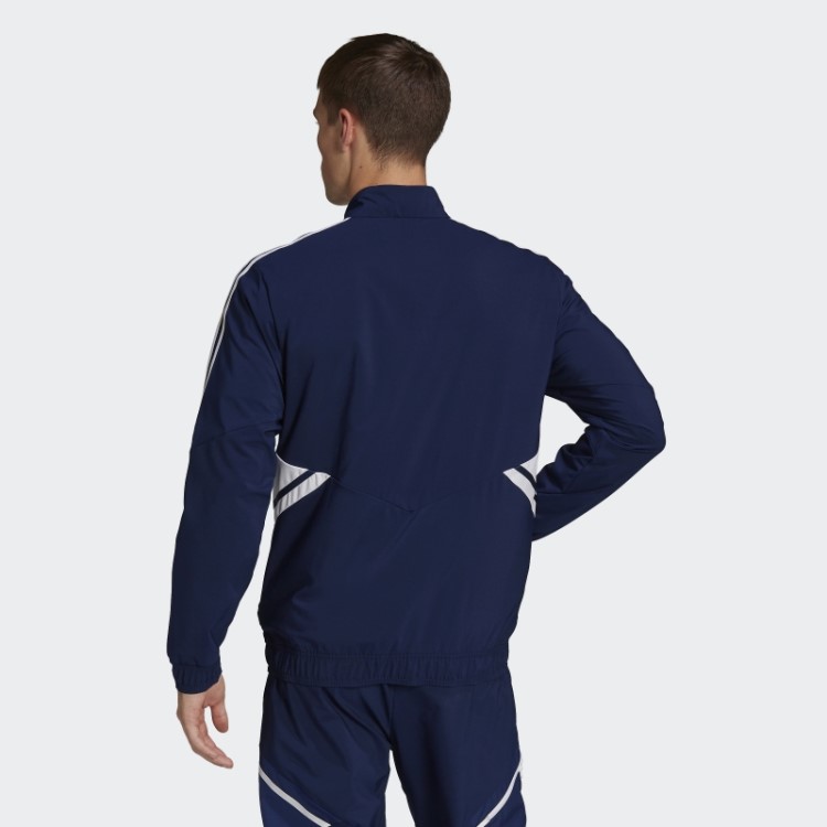 Blusa De Apresentação Adidas Condivo 22 Azul Marinho