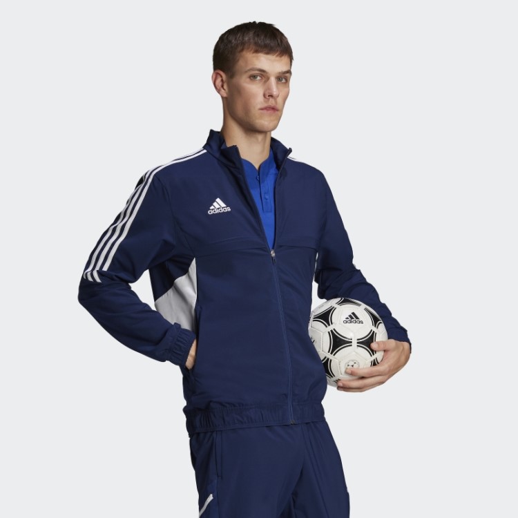 Blusa De Apresentação Adidas Condivo 22 Azul Marinho
