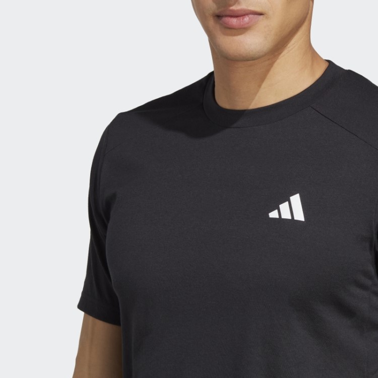 Camiseta Preta Adidas Train Essentials Prime