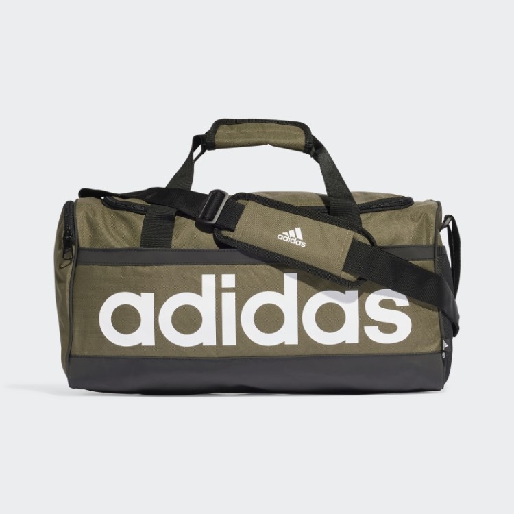 Mochila Linear Essencial Verde-oliva Adidas Média