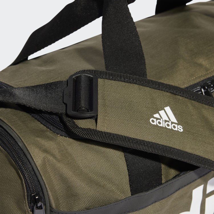 Mochila Linear Essencial Verde-oliva Adidas Média