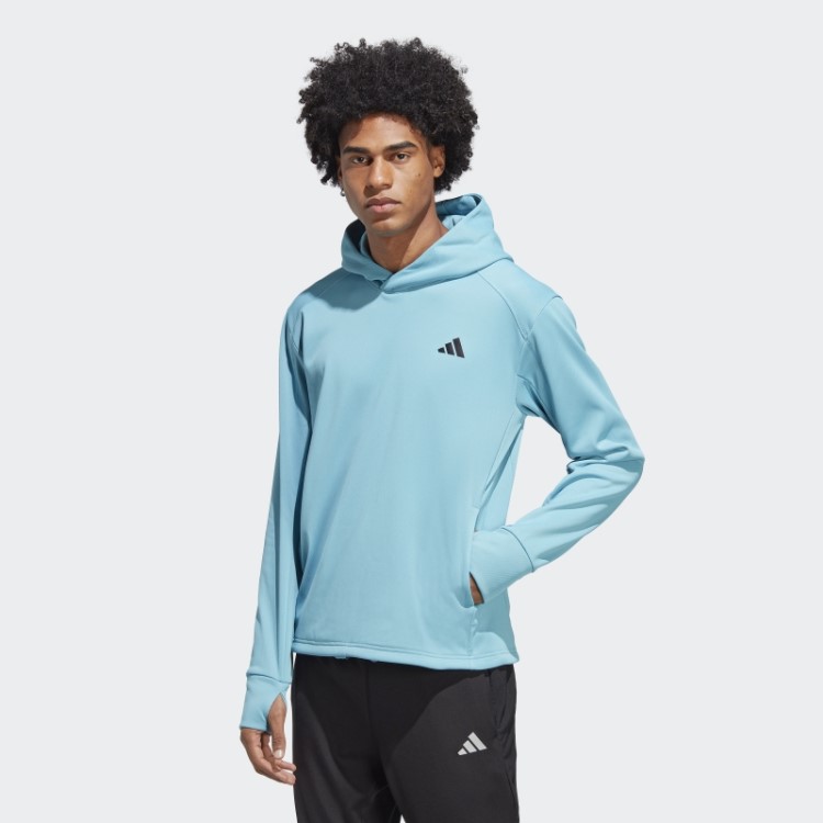 Adidas Made To Be Remade Moletom Aeroready Running Azul