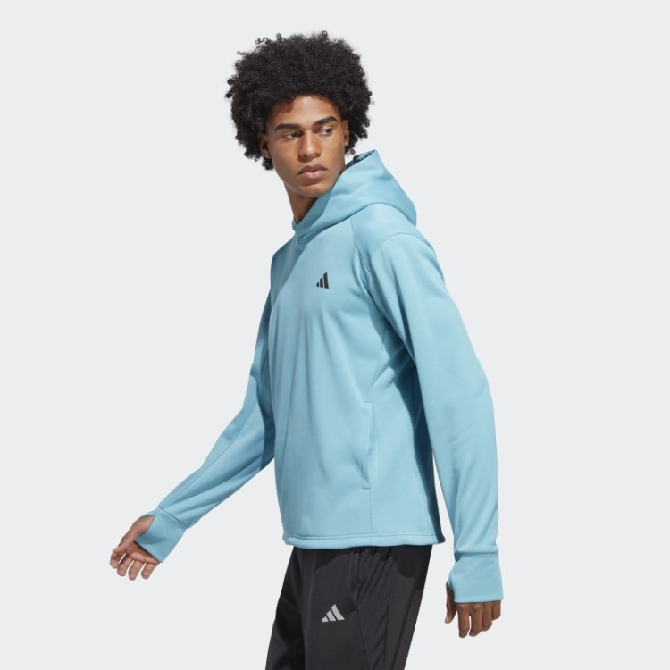 Adidas Made To Be Remade Moletom Aeroready Running Azul
