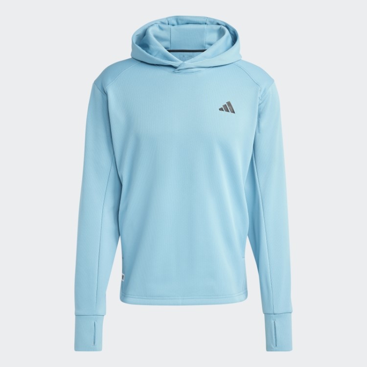 Adidas Made To Be Remade Moletom Aeroready Running Azul