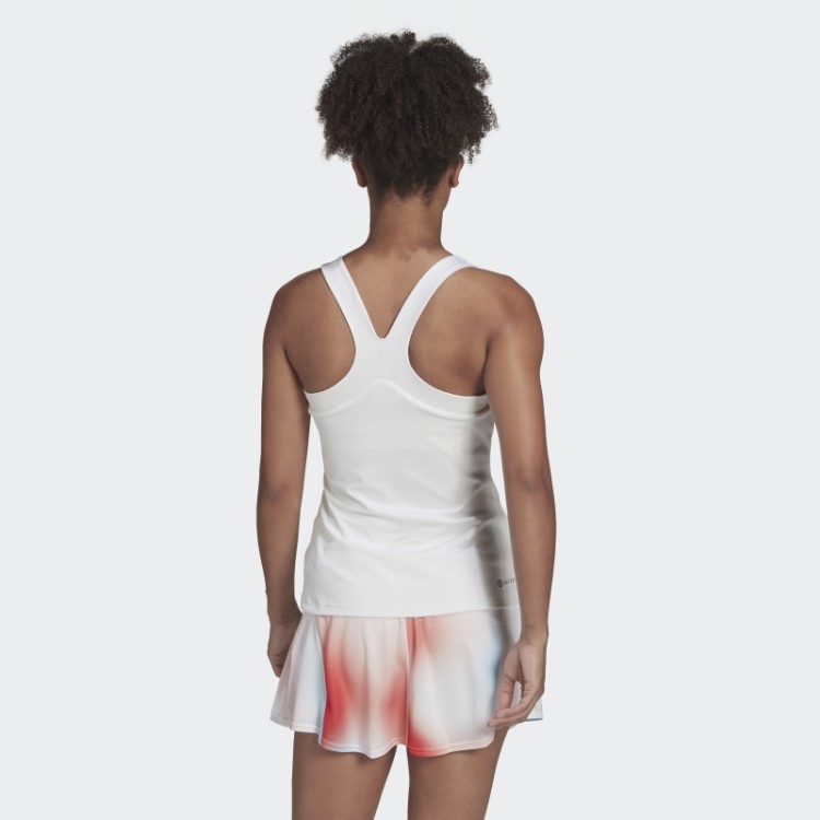 Camiseta Regata De Tênis Adidas Branca