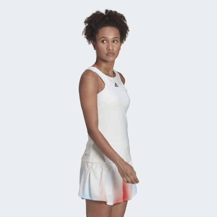 Camiseta Regata De Tênis Adidas Branca