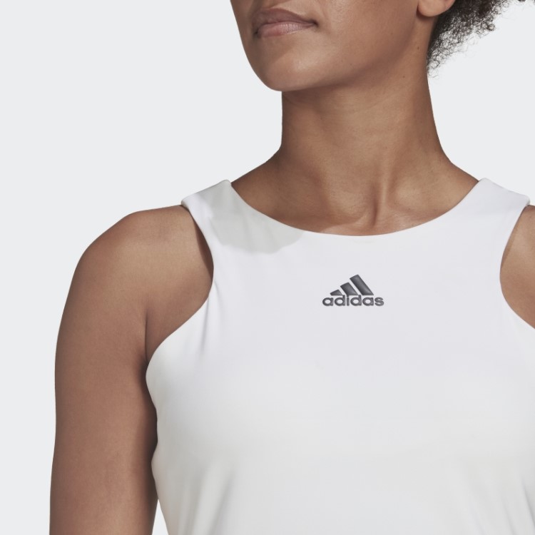 Camiseta Regata De Tênis Adidas Branca