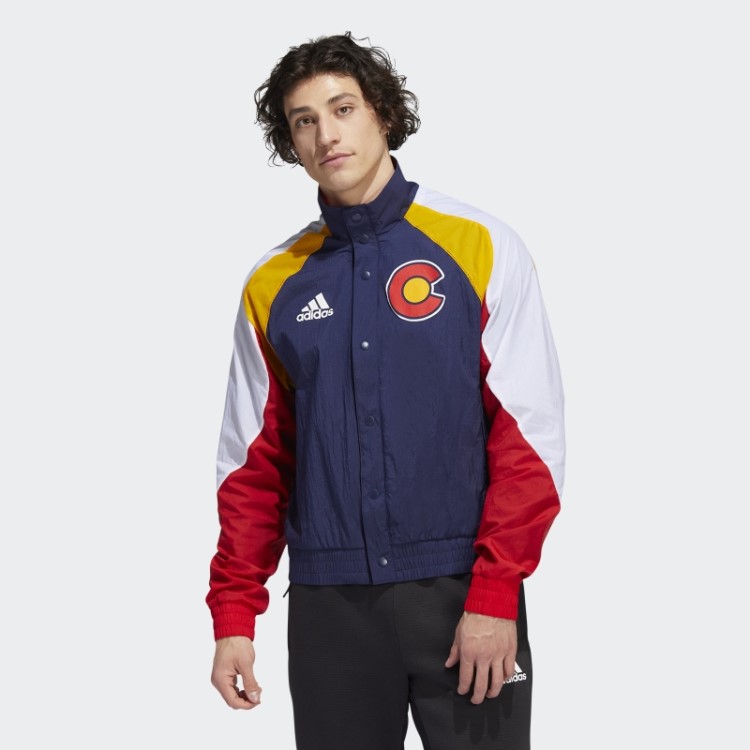 Jaqueta Retrô Reverso Adidas True Navy Avalanche