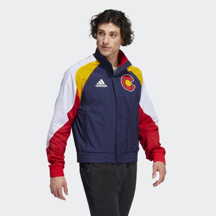Jaqueta Retrô Reverso Adidas True Navy Avalanche