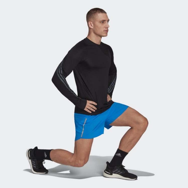 Bermuda De Corrida Adidas Blue Rush Designed 4