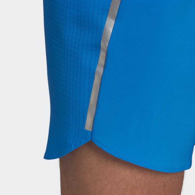 Bermuda De Corrida Adidas Blue Rush Designed 4