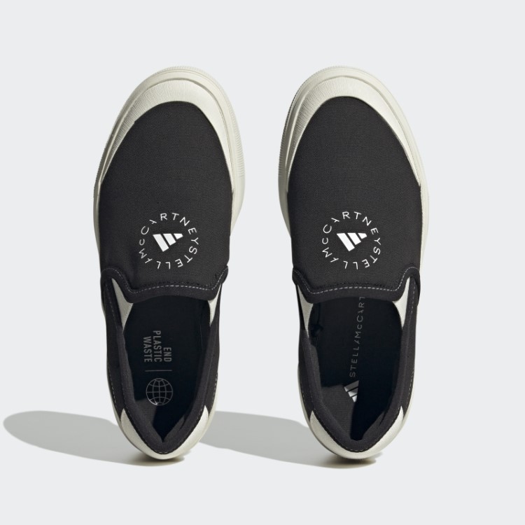 Tênis Adidas By Stella Mccartney Court Preto Quente