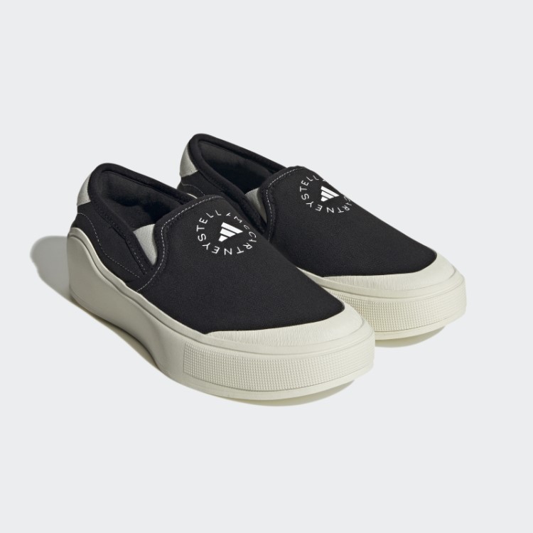 Tênis Adidas By Stella Mccartney Court Preto Quente