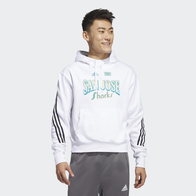 Pulôver Estilo De Vida Dos Tubarões Adidas Branco