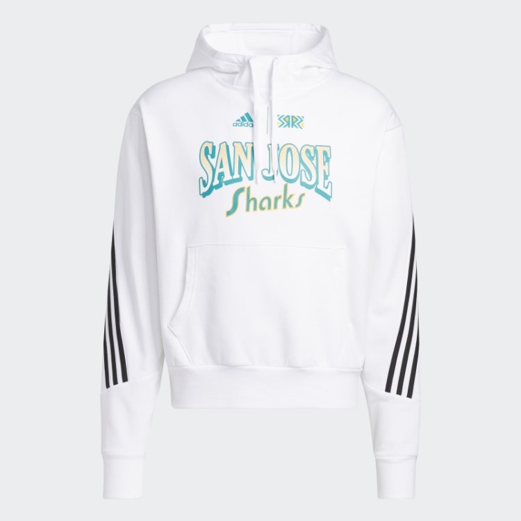 Pulôver Estilo De Vida Dos Tubarões Adidas Branco