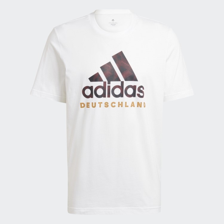 Camiseta Alemanha Dna Graphic Branca Adidas
