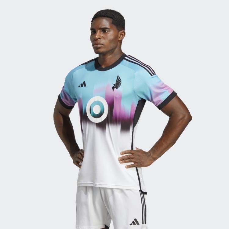 Adidas Minnesota United Fc 23/24 Fora Camisa Autêntica Branca