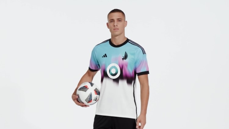 Adidas Minnesota United Fc 23/24 Fora Camisa Autêntica Branca