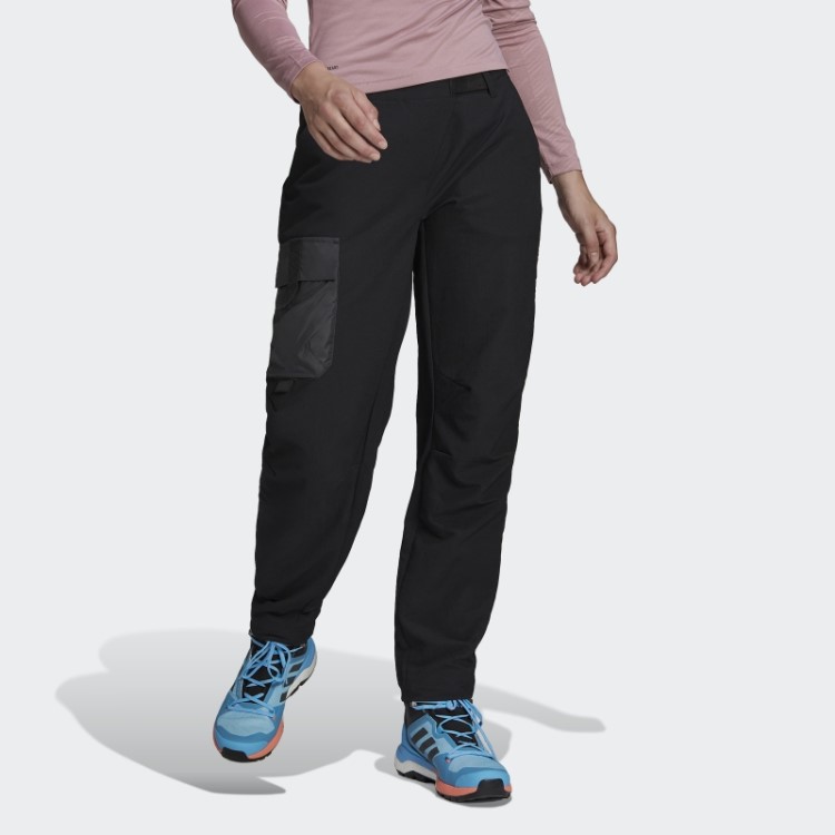 Calça De Caminhada Adidas Preta Terrex Feita Para Ser Refeita
