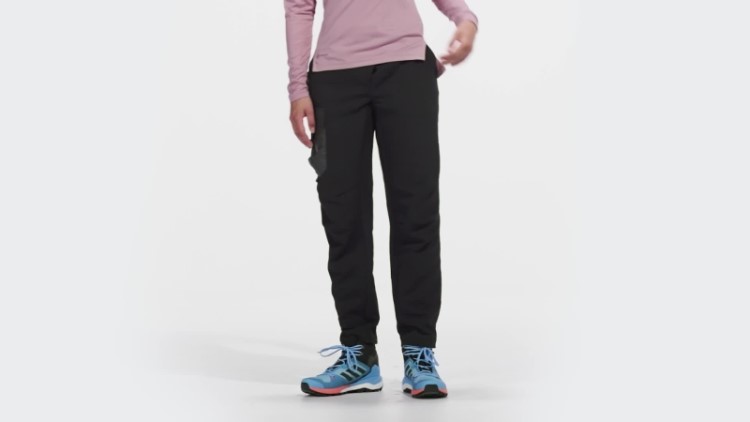 Calça De Caminhada Adidas Preta Terrex Feita Para Ser Refeita