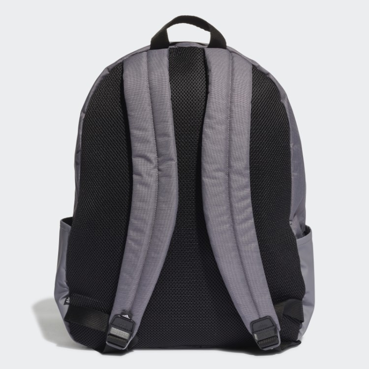 Mochila Horizontal Trace Grey Classic Com As 3 Listras Adidas